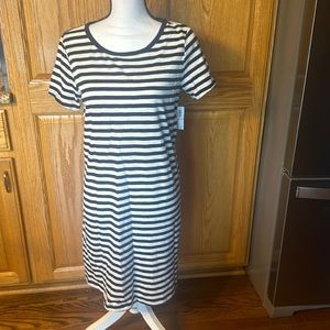 NWT womens Old Navy striped dress